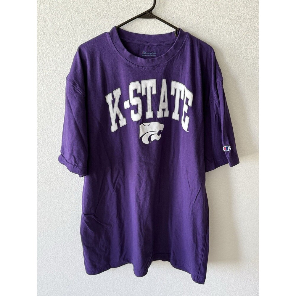 Champion Kansas State Wildcats Men's 2XL Purple T-Shirt